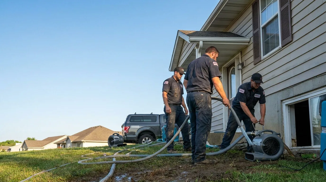 Water Removal in Broaddus, TX near me